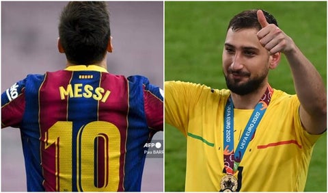 Donnarumma y Messi