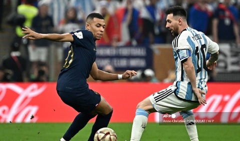 Messi y Mbappé Final Mundial Qatar 2022