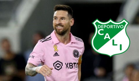 Messi jugaría con ídolo del Cali: Inter Miami lo quiere como refuerzo