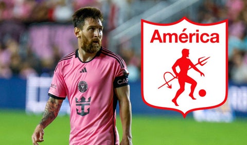 Messi con América de Cali