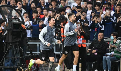 Messi en Hong Kong