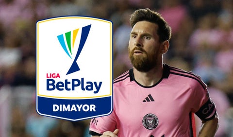 Lionel Messi y la Liga Betplay