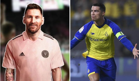 Lionel Messi y Cristiano Ronaldo