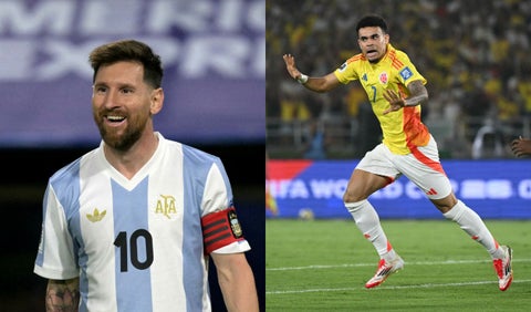 Luis Díaz se pone a la altura de Messi en ranking de las Eliminatorias