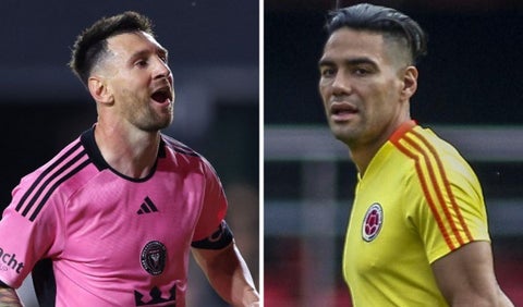 Lionel Messi y Falcao