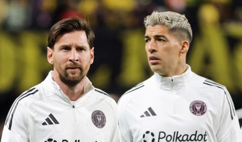 Lionel Messi y Luis Suárez