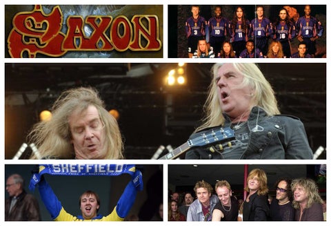 El fútbol y el metal inglés... Una sola pasión