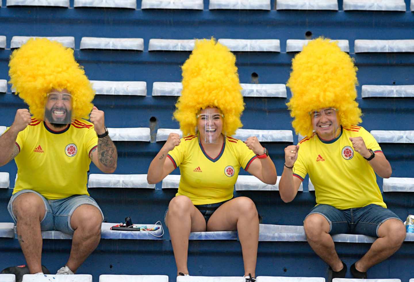 Hinchas Colombia Vs. Argentina