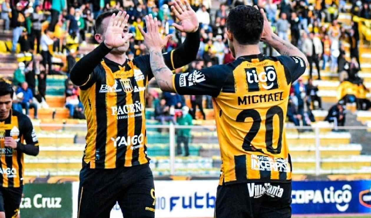 Michael Ortega en The Strongest