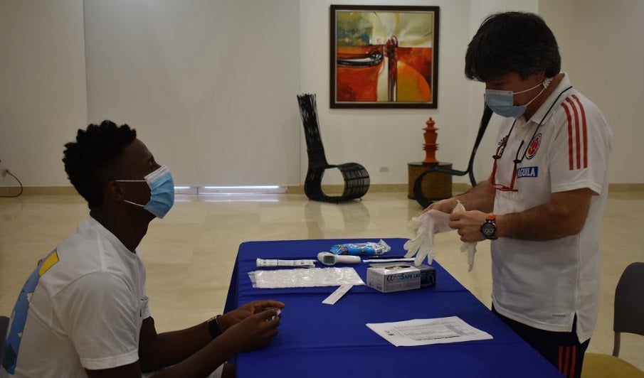 Microciclo de preparación de Colombia