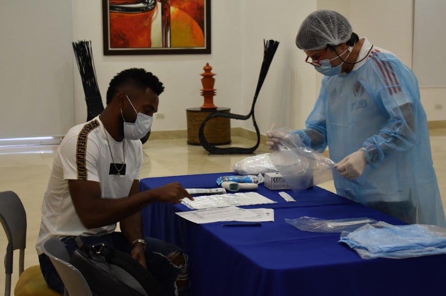 Microciclo de preparación de Colombia