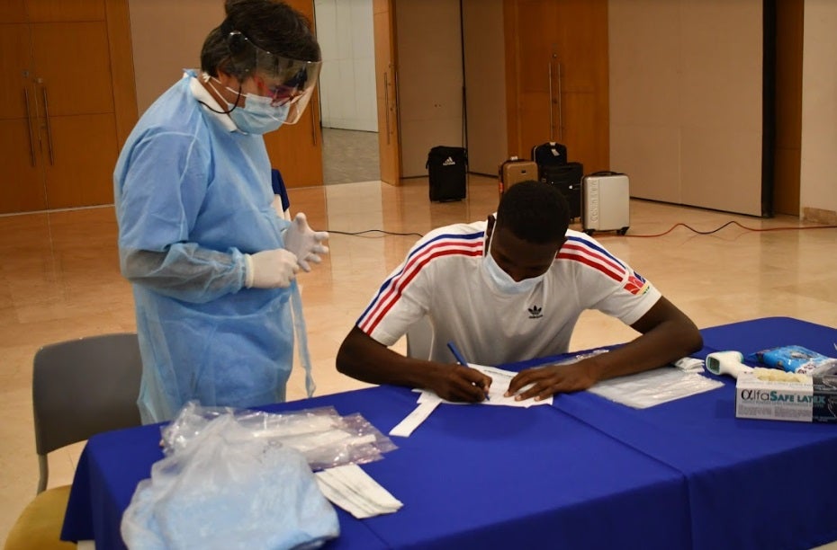 Microciclo de preparación de Colombia