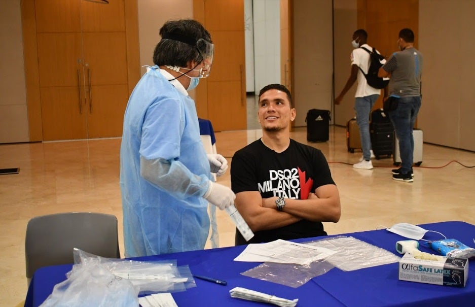 Microciclo de preparación de Colombia