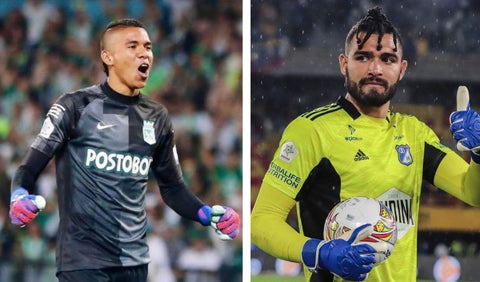 Kevin Mier y Álvaro Montero - Millonarios vs Nacional