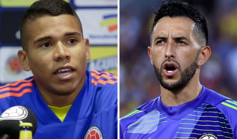Kevin Mier y Camilo Vargas en la selección Colombia