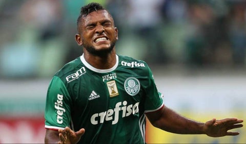 Miguel Ángel Borja, delantero de Palmeiras