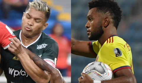 Miguel Ángel Borja, Teófilo Gutiérrez, Liga Betplay