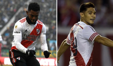 Miguel Borja y Teófilo Gutiérrez