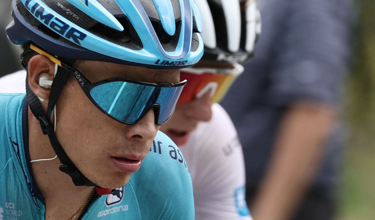 Miguel Ángel López con Astana