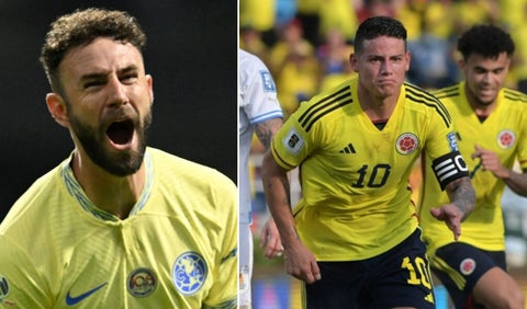 Miguel Layún y James Rodríguez