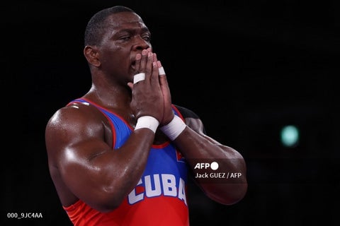 Mijaín López, luchador cubano