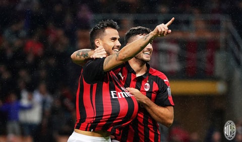 Jugadores del Milan