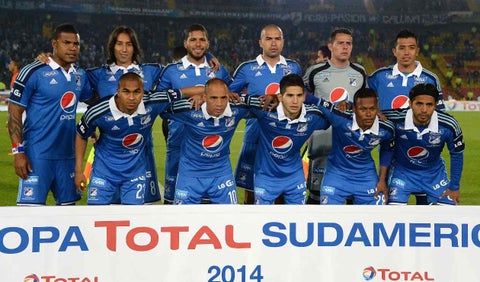 Millonarios en la temporada 2014