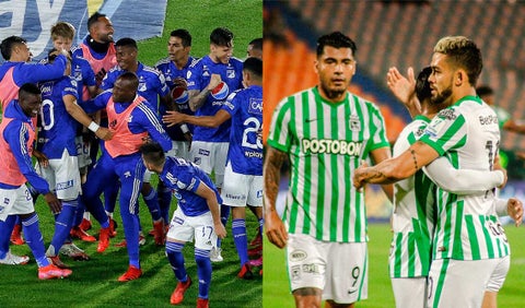 Millonarios, Atlético Nacional, Liga Betplay