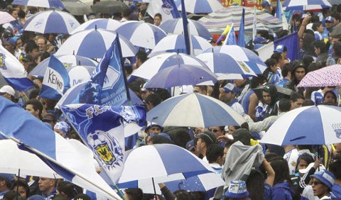 Millonarios, hinchada