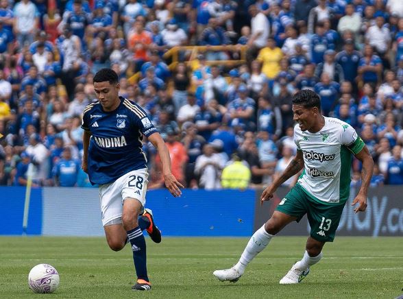 Millonarios empató con Cali y quedó al borde de la eliminación en Liga
