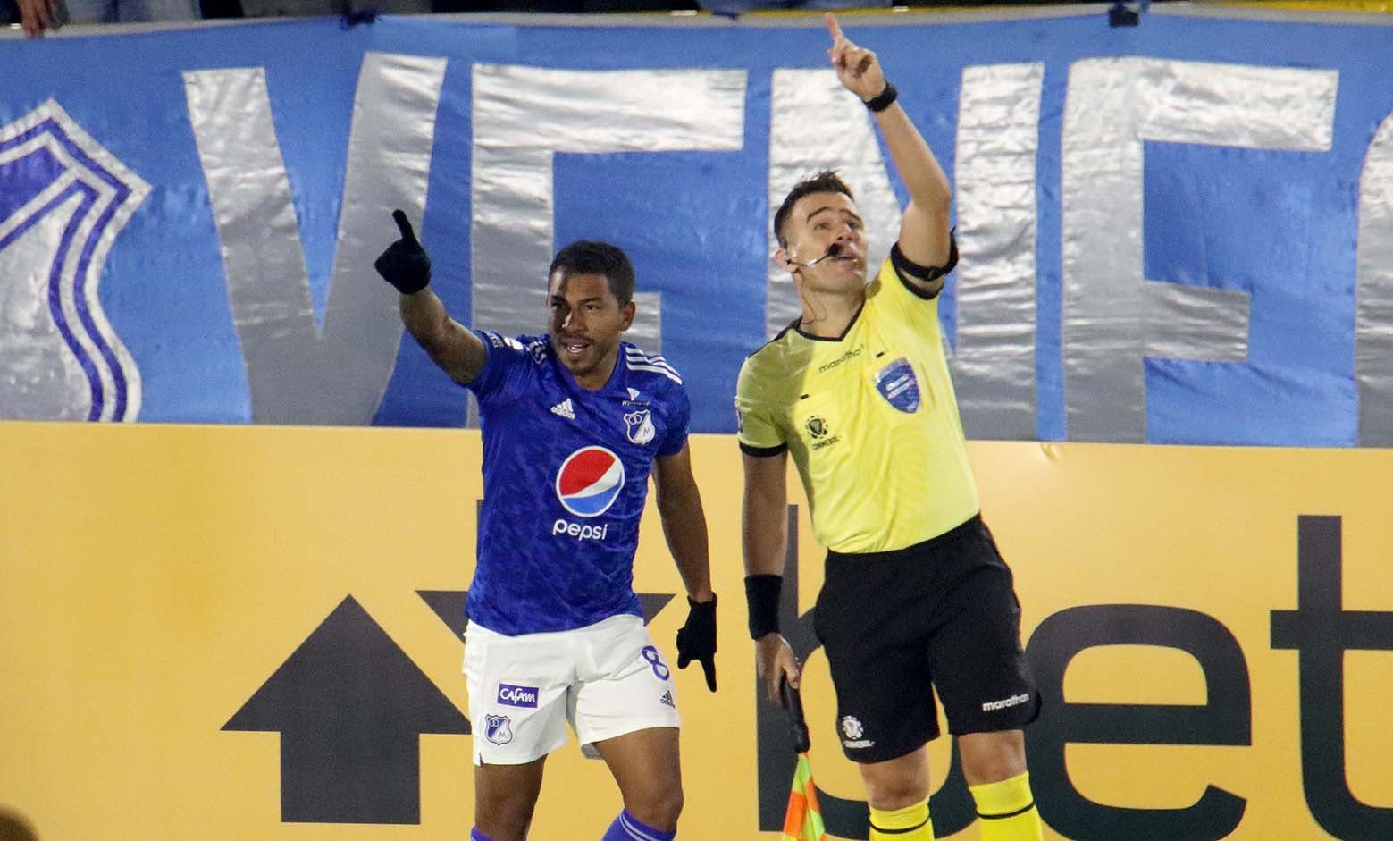 Millonarios VS Fluminense 2022-I; Copa Libertadores; Eduardo Sosa