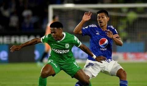 Millonarios vs Nacional Liga Betplay 2022.