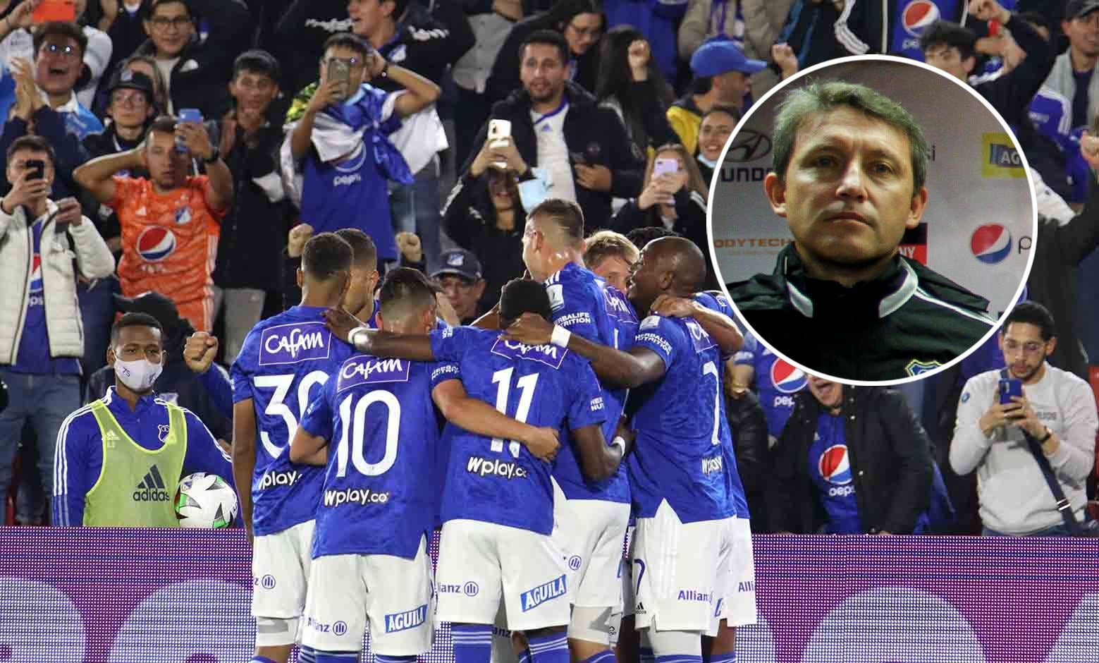 Millonarios y Óscar Cortés