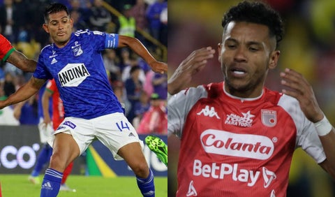 Millonarios y Santa Fe no pudieron asegurar la clasificación