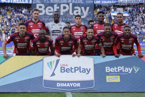 Millonarios F.C enfrenta a Deportivo Independiente Medellin en juego válido por la fecha 1 de la Liga BetPlay I 2024 en el estadio Nemesio Camacho El Campin.