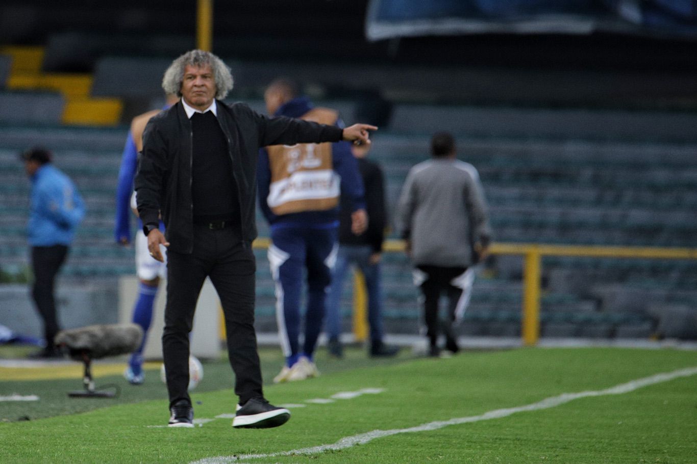 Millonarios F.C enfrenta a Deportivo Independiente Medellin en juego válido por la fecha 1 de la Liga BetPlay I 2024 en el estadio Nemesio Camacho El Campin.