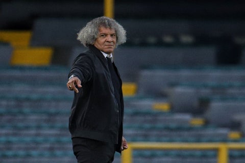 Millonarios F.C enfrenta a Deportivo Independiente Medellin en juego válido por la fecha 1 de la Liga BetPlay I 2024 en el estadio Nemesio Camacho El Campin.