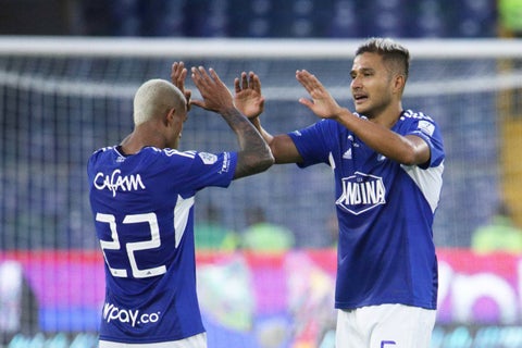 Millonarios F.C enfrenta a Deportivo Independiente Medellin en juego válido por la fecha 1 de la Liga BetPlay I 2024 en el estadio Nemesio Camacho El Campin.