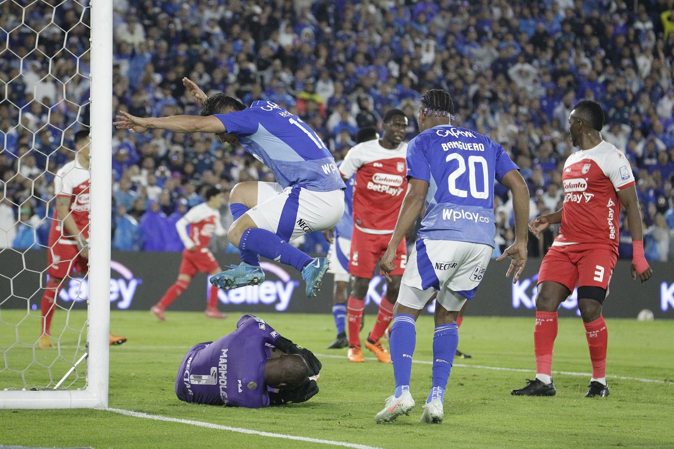 Millonarios y Santa Fe en duelo por cuadrangulares de Liga BetPlay 2025-I