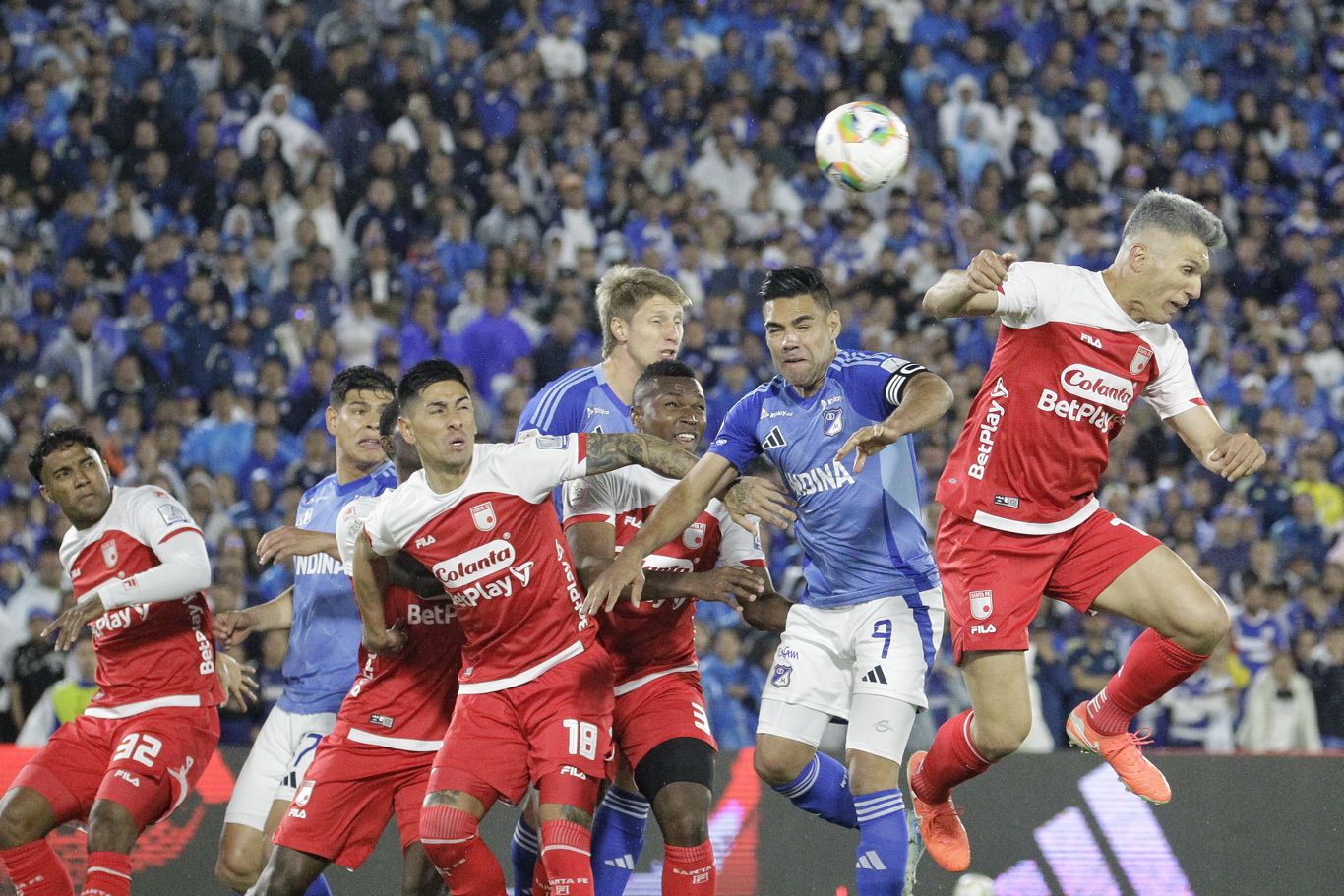 Millonarios y Santa Fe en duelo por cuadrangulares de Liga BetPlay 2025-I