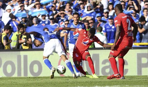 Millonarios perdió ante el América y quedó eliminado de la Liga Águila