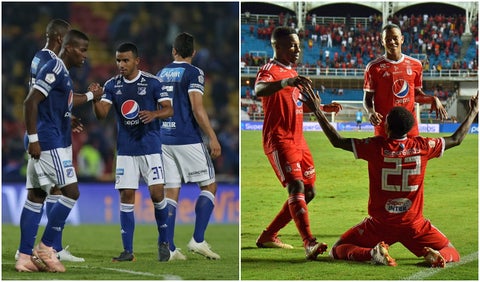 Millonarios y América de Cali 2018