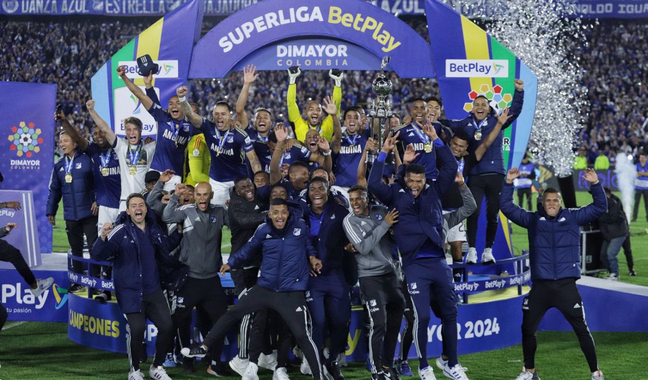 Millonarios campeón de la Superliga 2024