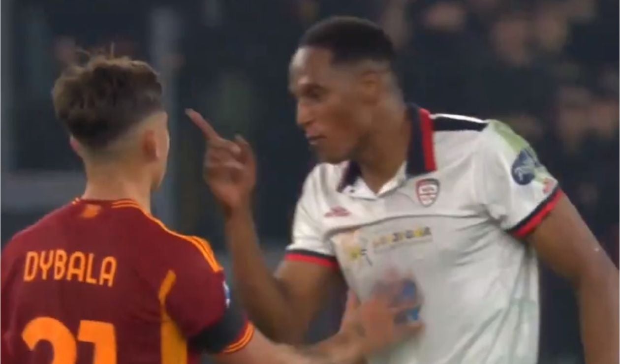 Yerry Mina: pelea jugando para el Cagliari