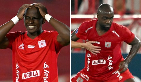 Marcos Mina y Éder Álvarez Balanta con América