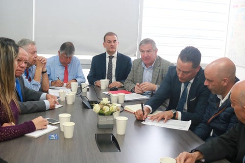 Reunión del Ministerio de Trabajo con los directivos del fútbol.