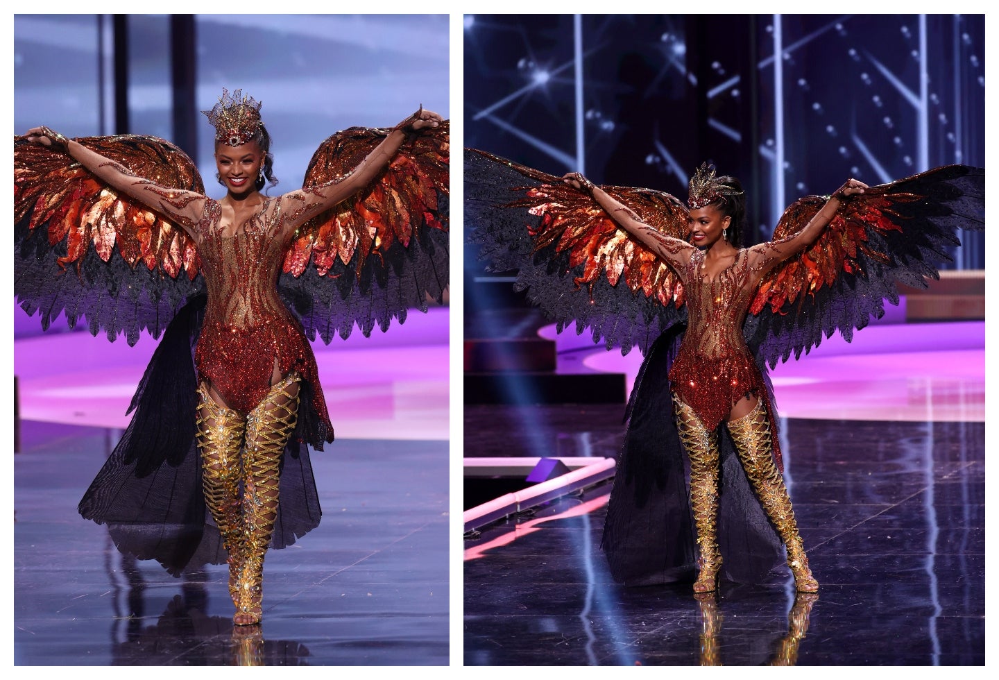 Miss USA Asya Branch en Miss Universo