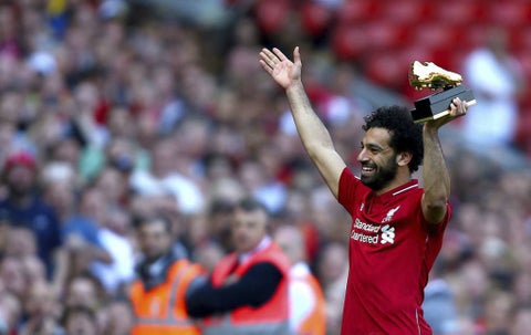 Mohamed Salah, bota de oro 2017/2018