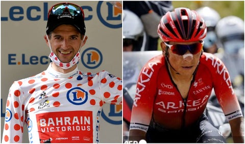 Wout Poels y Nairo Quintana