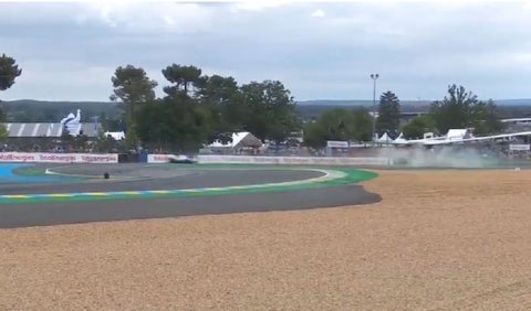 Juan Pablo Montoya en las 24 Horas de Le Mans